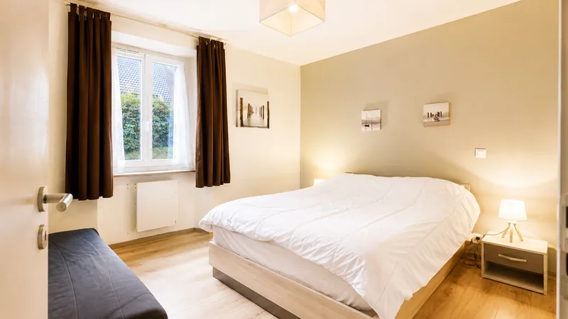 Chambre avec lit double 140x190 du Ch'tit Appart